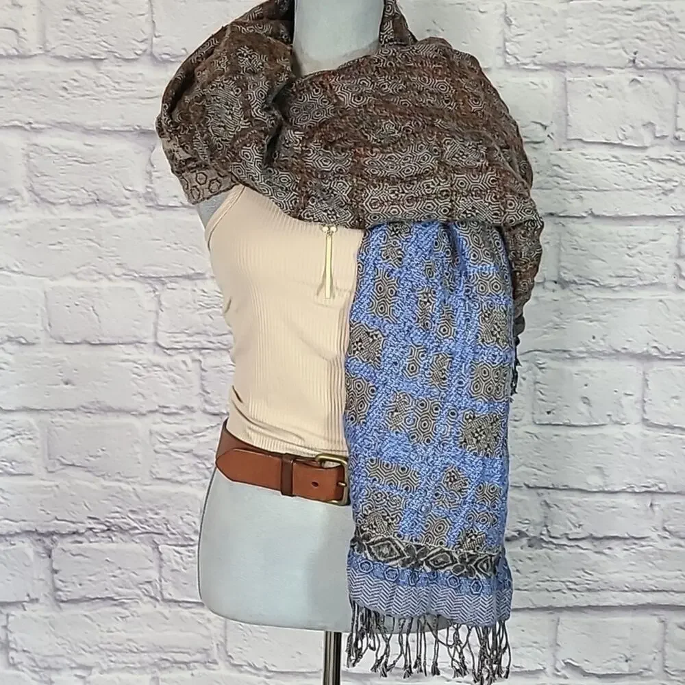 SAACHI wool blend scarf/wrap